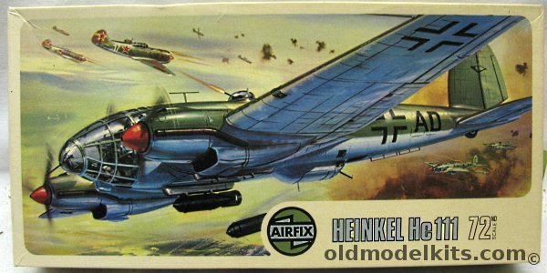 Airfix 1/72 Heinkel He-111 H-20 with Airmodel He-111 H-4/6 Conversion Kit, 04004-4 plastic model kit